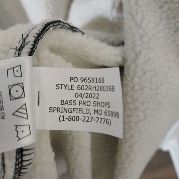 RedHead Flannel Jacket Mens XL Plaid Sherpa Button Down Shacket Black/Green NWTs - Picture 14 of 15